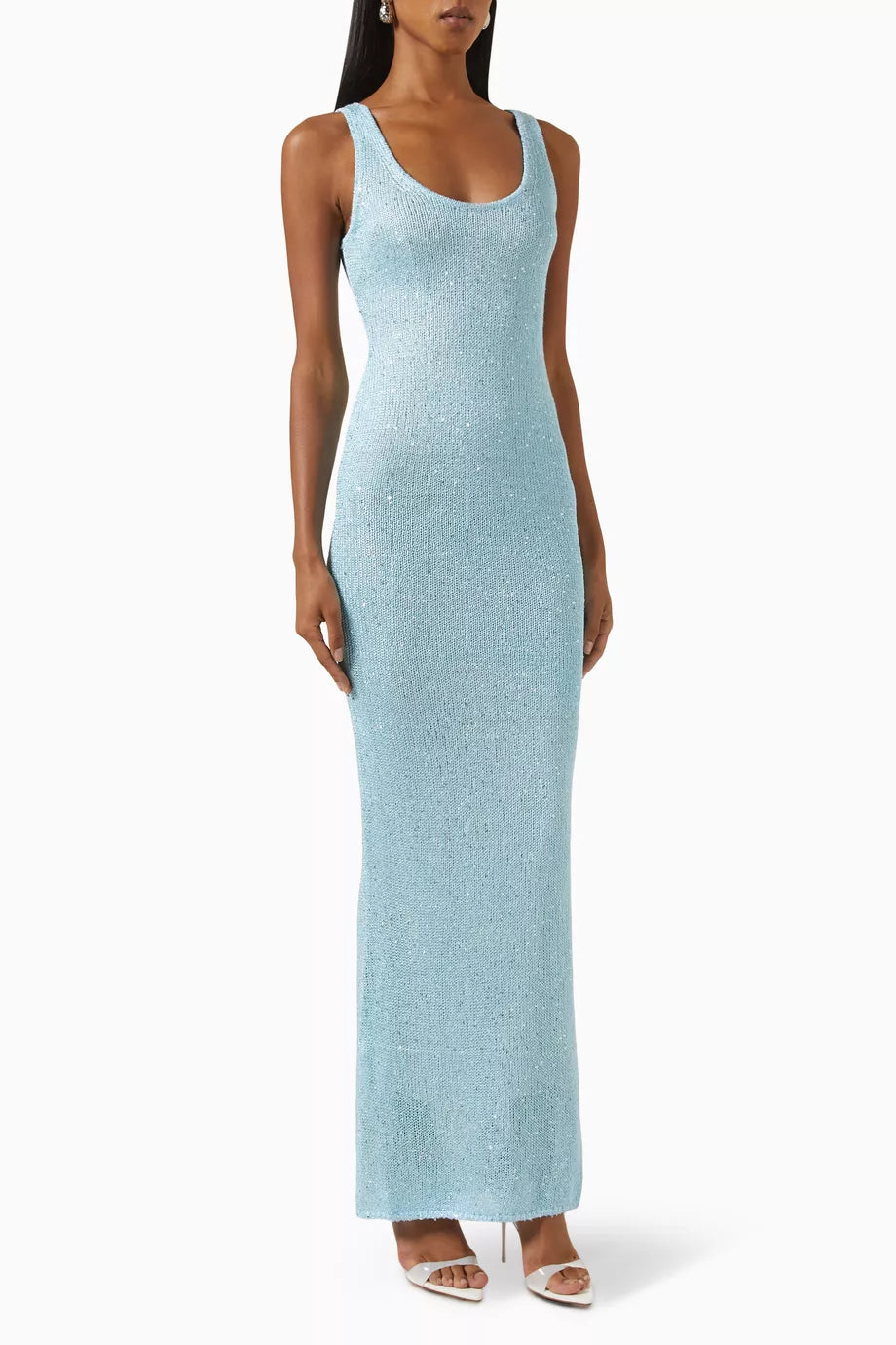 Isla | Sleeveless Knit Maxi Dress